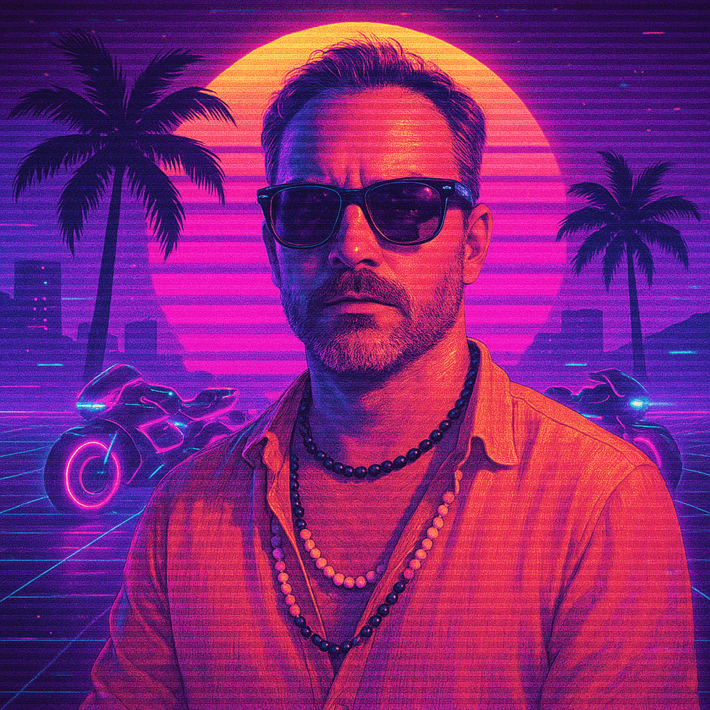 Neon retro